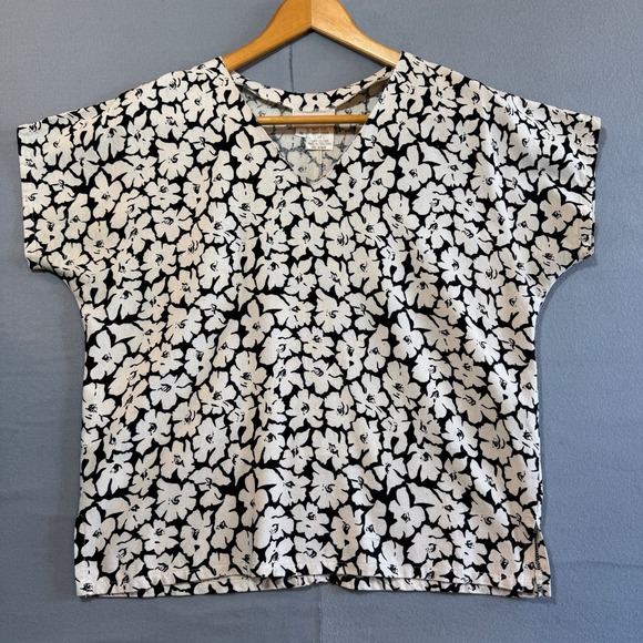 Signature Silk Tops - Vintage Go Silk Signature Silk Blouse 1980's Hong Kong M Heavy Washable Silk